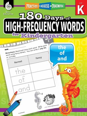 cover image of 180 Days of High-Frequency Words for Kindergarten: Practice, Assess, Diagnose